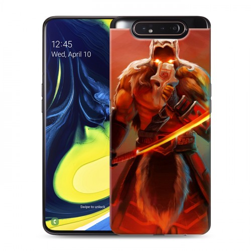 Дизайнерский пластиковый чехол для Samsung Galaxy A80 Dota 2