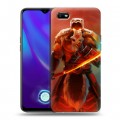 Дизайнерский силиконовый с усиленными углами чехол для OPPO A1k Dota 2