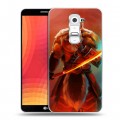 Дизайнерский пластиковый чехол для LG Optimus G2 Dota 2