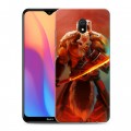 Дизайнерский силиконовый с усиленными углами чехол для Xiaomi RedMi 8A Dota 2