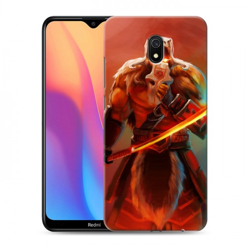 Дизайнерский силиконовый с усиленными углами чехол для Xiaomi RedMi 8A Dota 2