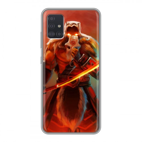 Дизайнерский силиконовый чехол для Samsung Galaxy A51 Dota 2