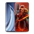 Дизайнерский силиконовый с усиленными углами чехол для Xiaomi Mi 10 Dota 2