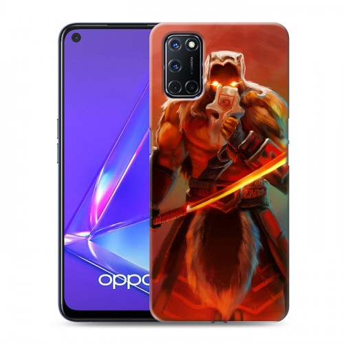 Дизайнерский пластиковый чехол для OPPO A52 Dota 2