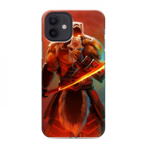 Дизайнерский силиконовый чехол для Iphone 12 Dota 2