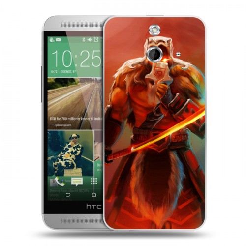 Дизайнерский пластиковый чехол для HTC One E8 Dota 2