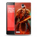 Дизайнерский силиконовый чехол для Xiaomi RedMi Note Dota 2