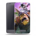 Дизайнерский силиконовый чехол для ZTE Blade L5 Dota 2