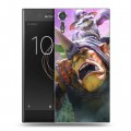 Дизайнерский пластиковый чехол для Sony Xperia XZs Dota 2