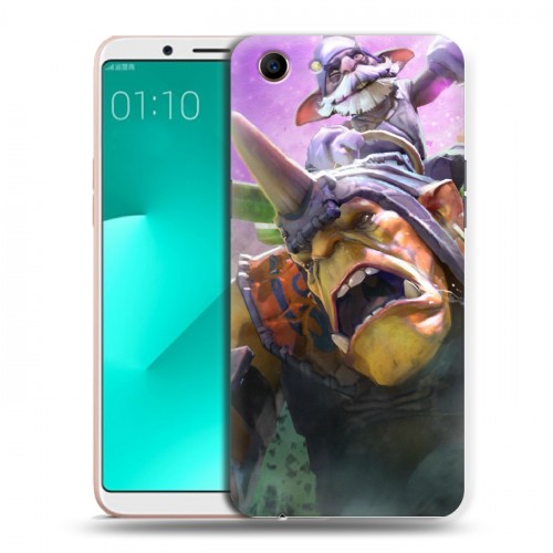 Дизайнерский пластиковый чехол для OPPO A83 Dota 2