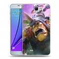 Дизайнерский пластиковый чехол для Samsung Galaxy Note 2 Dota 2