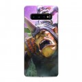 Дизайнерский силиконовый чехол для Samsung Galaxy S10 Dota 2