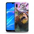 Дизайнерский пластиковый чехол для Huawei Y6 (2019) Dota 2