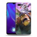 Дизайнерский силиконовый с усиленными углами чехол для OPPO A1k Dota 2