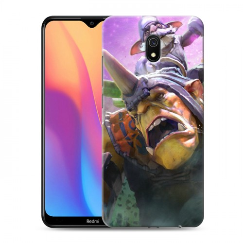 Дизайнерский силиконовый с усиленными углами чехол для Xiaomi RedMi 8A Dota 2