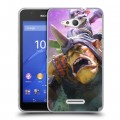 Дизайнерский пластиковый чехол для Sony Xperia E4g Dota 2