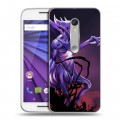 Дизайнерский пластиковый чехол для Lenovo Moto G Dota 2