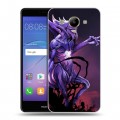 Дизайнерский пластиковый чехол для Huawei Y3 (2017) Dota 2