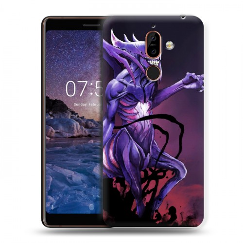 Дизайнерский пластиковый чехол для Nokia 7 Plus Dota 2