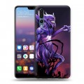 Дизайнерский силиконовый с усиленными углами чехол для Huawei P20 Pro Dota 2