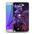 Дизайнерский пластиковый чехол для Samsung Galaxy Note 2 Dota 2