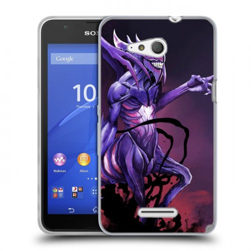 Дизайнерский пластиковый чехол для Sony Xperia E4g Dota 2