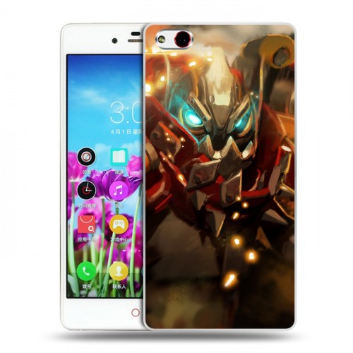 Дизайнерский силиконовый чехол для ZTE Nubia Z9 Max Dota 2