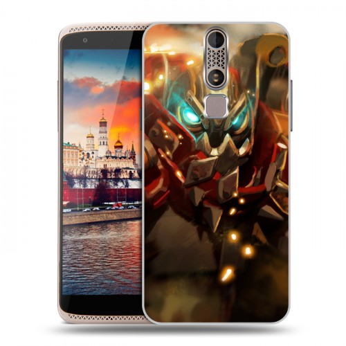 Дизайнерский пластиковый чехол для ZTE Axon Mini Dota 2