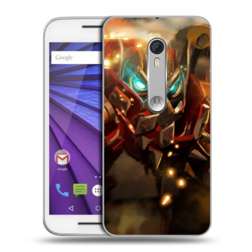 Дизайнерский пластиковый чехол для Lenovo Moto G Dota 2