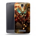 Дизайнерский силиконовый чехол для ZTE Blade L5 Dota 2