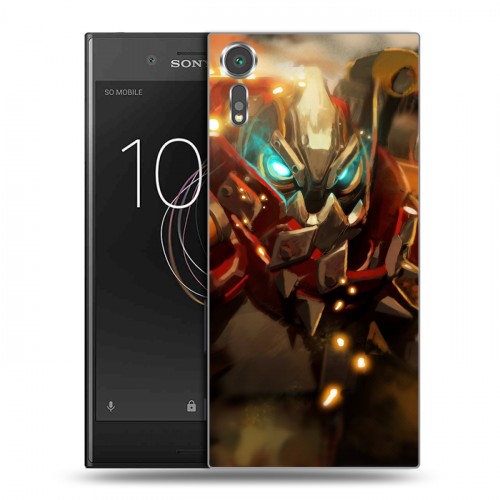 Дизайнерский пластиковый чехол для Sony Xperia XZs Dota 2