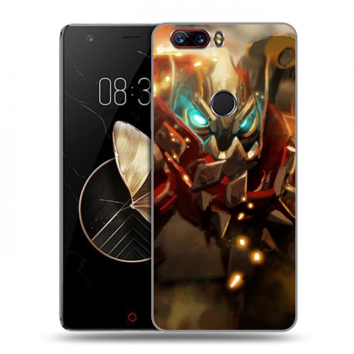 Дизайнерский пластиковый чехол для ZTE Nubia Z17 Dota 2