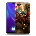 Дизайнерский силиконовый с усиленными углами чехол для OPPO A1k Dota 2