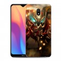 Дизайнерский силиконовый с усиленными углами чехол для Xiaomi RedMi 8A Dota 2