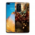 Дизайнерский пластиковый чехол для Huawei P40 Dota 2