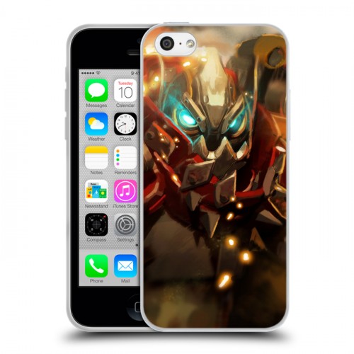 Дизайнерский пластиковый чехол для Iphone 5c Dota 2