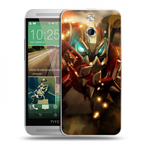 Дизайнерский пластиковый чехол для HTC One E8 Dota 2