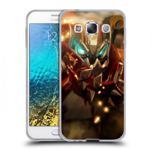 Дизайнерский пластиковый чехол для Samsung Galaxy E5 Dota 2