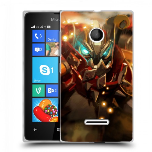 Дизайнерский пластиковый чехол для Microsoft Lumia 435 Dota 2