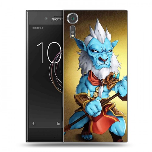 Дизайнерский пластиковый чехол для Sony Xperia XZs Dota 2