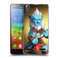 Дизайнерский пластиковый чехол для Lenovo A6000 Dota 2