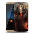 Дизайнерский пластиковый чехол для ZTE Axon 7 Dota 2