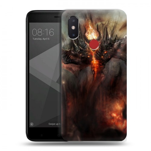 Дизайнерский пластиковый чехол для Xiaomi Mi8 SE Dota 2