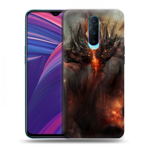 Дизайнерский пластиковый чехол для OPPO RX17 Pro Dota 2