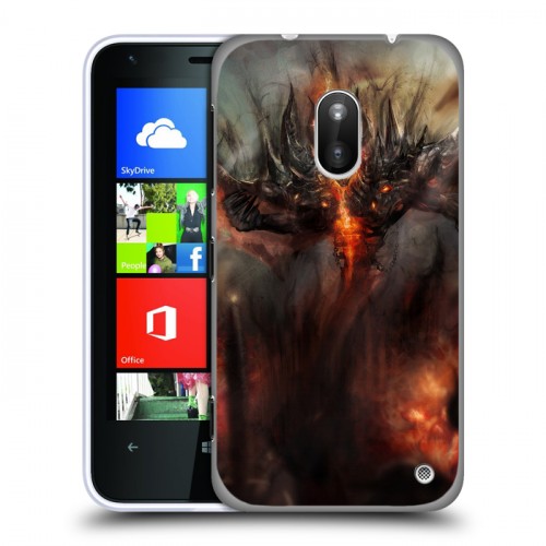 Дизайнерский пластиковый чехол для Nokia Lumia 620 Dota 2