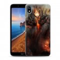 Дизайнерский силиконовый чехол для Xiaomi RedMi 7A Dota 2