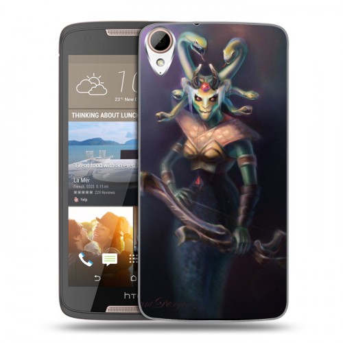 Дизайнерский пластиковый чехол для HTC Desire 828 Dota 2