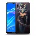 Дизайнерский пластиковый чехол для Huawei Y6 (2019) Dota 2