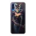 Дизайнерский силиконовый с усиленными углами чехол для Samsung Galaxy A50 Dota 2