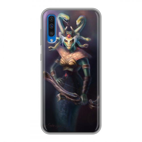 Дизайнерский пластиковый чехол для Samsung Galaxy A50 Dota 2